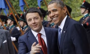 renzi obama
