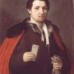 Lorenzo Lotto - Ritratto di gentiluomo con lettera (Fioravante Avogaro)