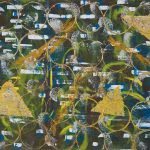 ANIMICA VEGETALE - Tecnica mista su tela cm 100x150 - Feofeo 2012