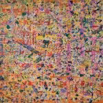 IL MAGO DI OZ - Tecnica mista su tela cm 150x150 - Feofeo 2015