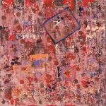 MELUNICO - Tecnica mista su juta cm 80x80 - Feofeo 2015