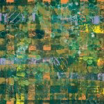 PRESENTE - Tecnica mista su juta cm 100x100 - Feofeo 2014