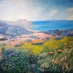 Tindari, acrilico su tela cm 90x65