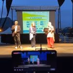 Parco Naxos, Premio Comunicare l'Antico, sx Samonà, Tigano e Toscano, 040921_2