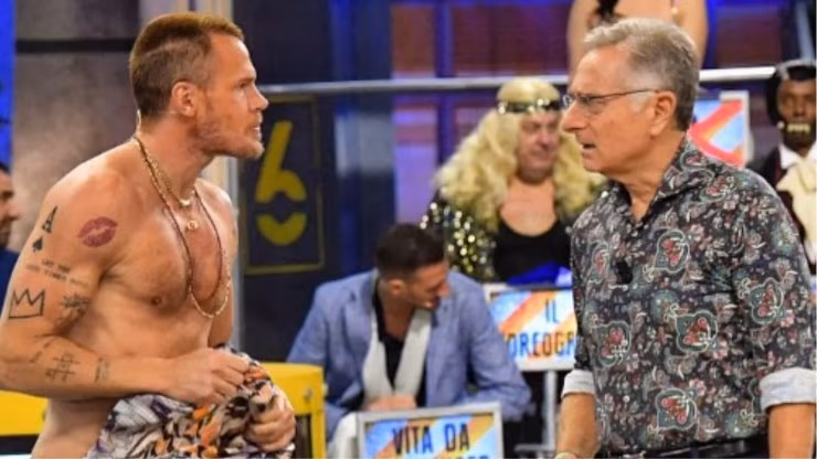 Daniel Nilsson e Paolo Bonolis (Instagram) IlFogliettone.it