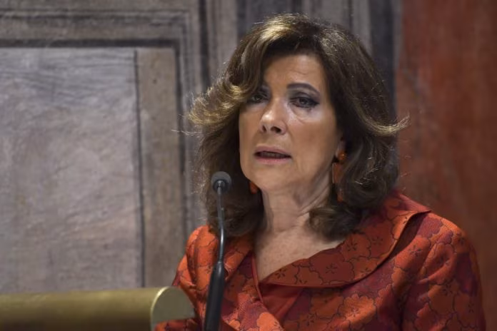 MARIA ELISABETTA ALBERTI CASELLATI PRESIDENTE DEL SENATO
