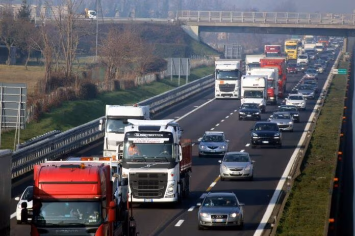 TRAFFICO A SEGUITO DI UN INCIDENTE A PONTE OGLIO