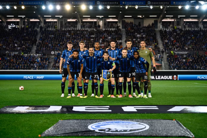 Football Europa League match - Atalanta BC vs Olympique De Marseille