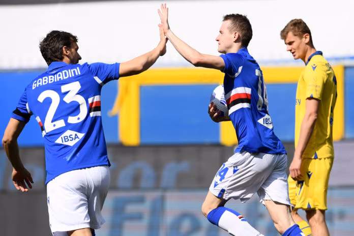 Vittoria in rimonta per la Sampdoria, 3-1 al Verona