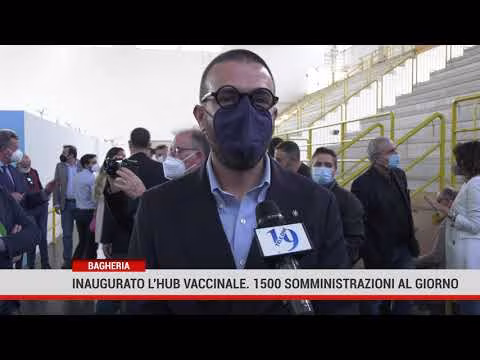 Bagheria. Inaugurato l'hub vaccinale