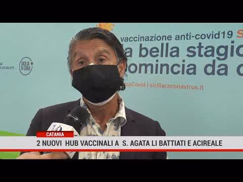 Catania.2 nuovi hub vaccinali a S