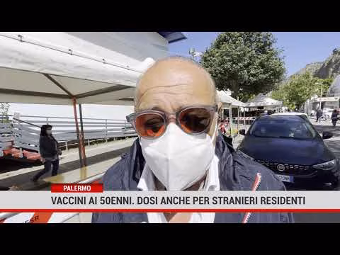 Palermo.Vaccini ai 50enni