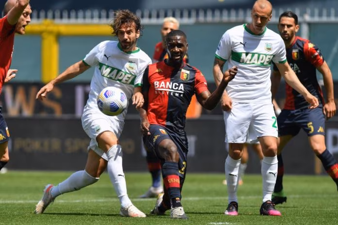 Sassuolo prosegue il sogno Europa, 2-1 in casa Genoa