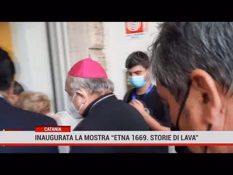 Catania. Inaugurata la mostra “Etna 1669