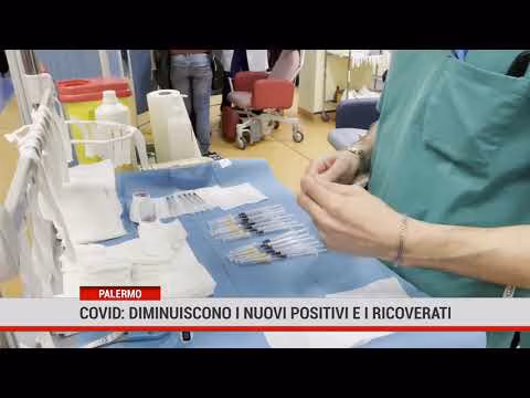 Covid: diminuiscono i nuovi positivi e i ricoverati