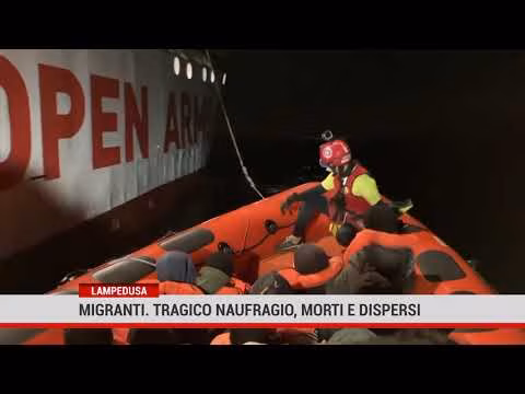 Lampedusa. Migranti