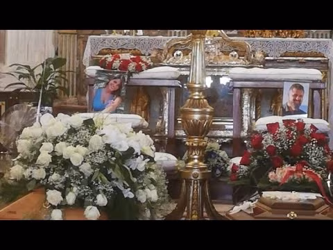 Misilmeri: L'ultimo saluto a Virginia e Carmelo, adesso saranno due angeli insieme per sempre