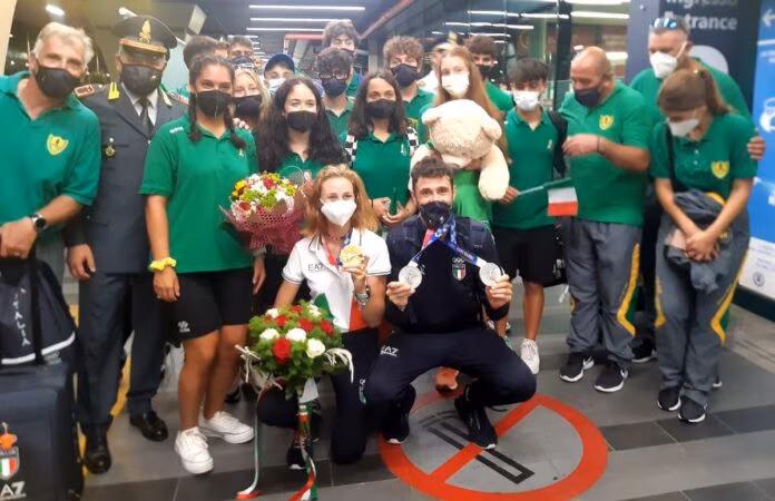 Fiamme Gialle, festa a Fiumicino per Rodini, Samele, Berrè e Lodo