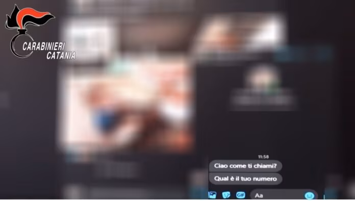 “Fidanzato ideale” sui social, adescava minorenni