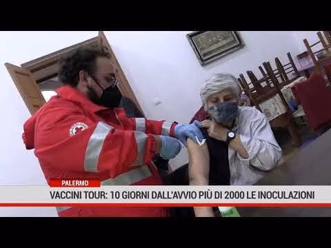 Palermo Vaccini tour dieci giorni dall’avvio più di 2000 le inoculazioni
