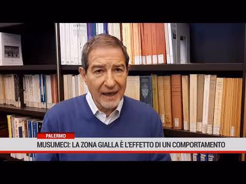 Musumeci: la zona gialla è l'effetto di un comportamento