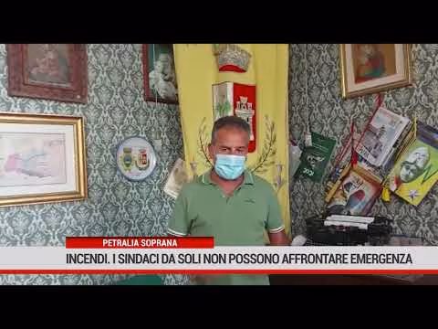 Petralia Soprana. Incendi