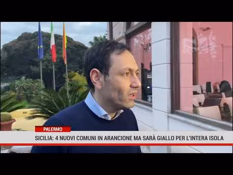 Sicilia: 4 nuovi comuni in arancione ma sarà giallo per l’intera isola