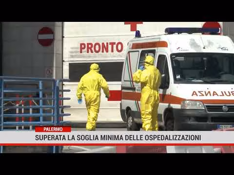 Superata la soglia minima delle ospedalizzazioni in Sicilia