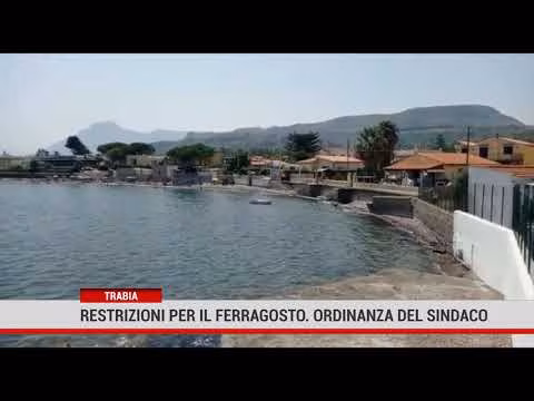 Trabia. Restrizioni per il ferragosto