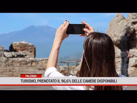 Turismo, prenotato il 96,6% delle camere disponibili