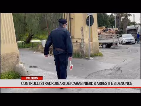 Palermo. Controlli straordinari dei carabinieri