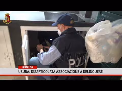 Siracusa. Scommesse ed usura