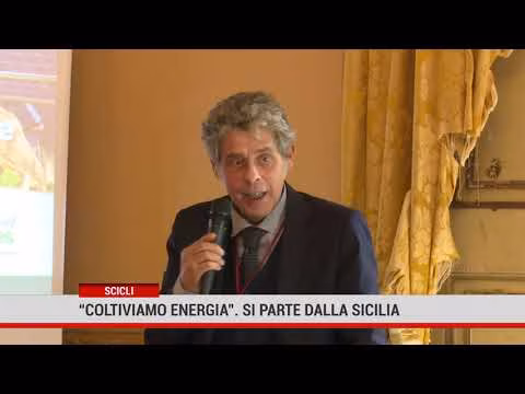 SCICLI. “Coltiviamo energia”