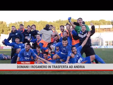 Domani i rosanero in trasferta ad Andria
