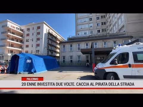 Palermo. 20 enne investita due volte