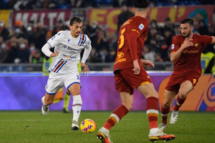 La Roma non supera la Samp, 1-1 all’Olimpico
