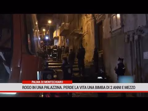 PALMA DI MONTECHIARO. Rogo in una palazzina