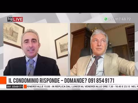 19LIVE IL CONDOMINIO RISPONDE 13 GENNAIO 2022 con N.Zarcone e M