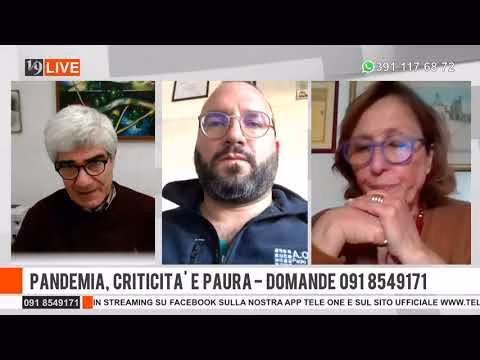 19LIVE MEDICI IN PRIMA LINEA, LA PAURA DEL VACCINO con Prof. C.Costantino, R.DelCastillo e S.Fasulo.