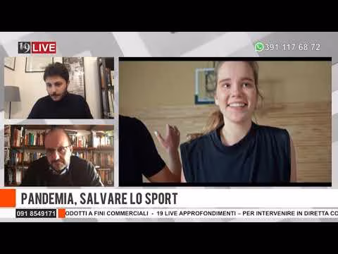 19LIVE "PANDEMIA, SALVARE LO SPORT" con Mauro Berruto e Paolo Petralia Camassa