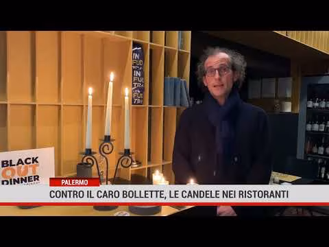 Contro il caro bollette, le candele nei ristoranti