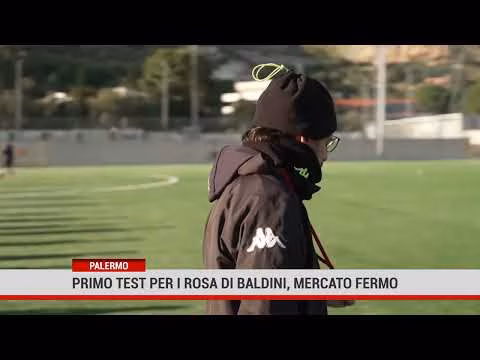 PALERMO- Primo test per i rosa di Baldini, mercato fermo
