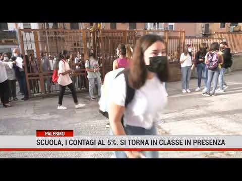 Palermo. Scuola, i contagi al 5%