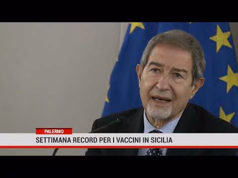 Settimana record per i vaccini in Sicilia