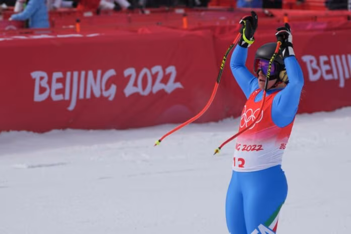 Discesa donne, argento Goggia e bronzo Nadia Delago