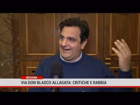 Messina, via don Blasco allagata: critiche e rabbia