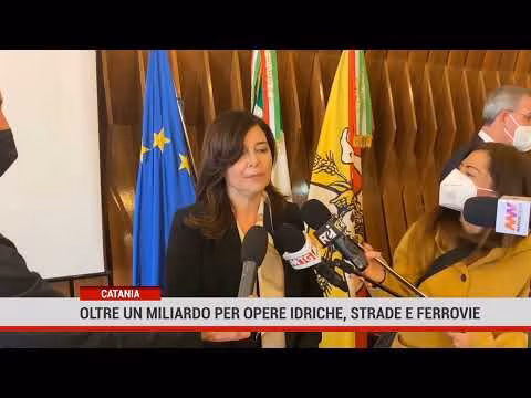 Oltre un miliardo per opere idriche, strade e ferrovie in Sicilia