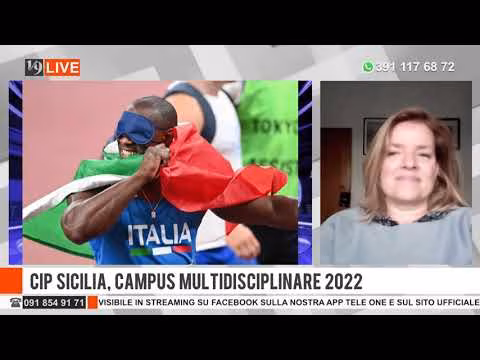 19LIVE CIP SICILIA, LO SPORT PARALIMPICO "CAMPUS MULTIDISCIPLINARE" - puntata del 16 03 22