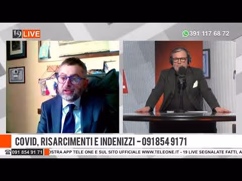 19LIVE DANNI DA COVID E VACCINAZIONI, Risarcimenti e Indennizzi con Avv. Ermanno Zancla 21.03