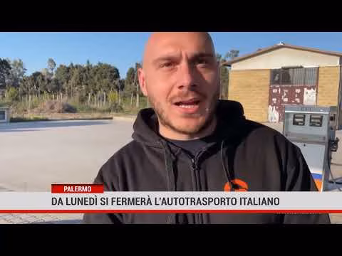 Da lunedì si fermerà l’autotrasporto italiano